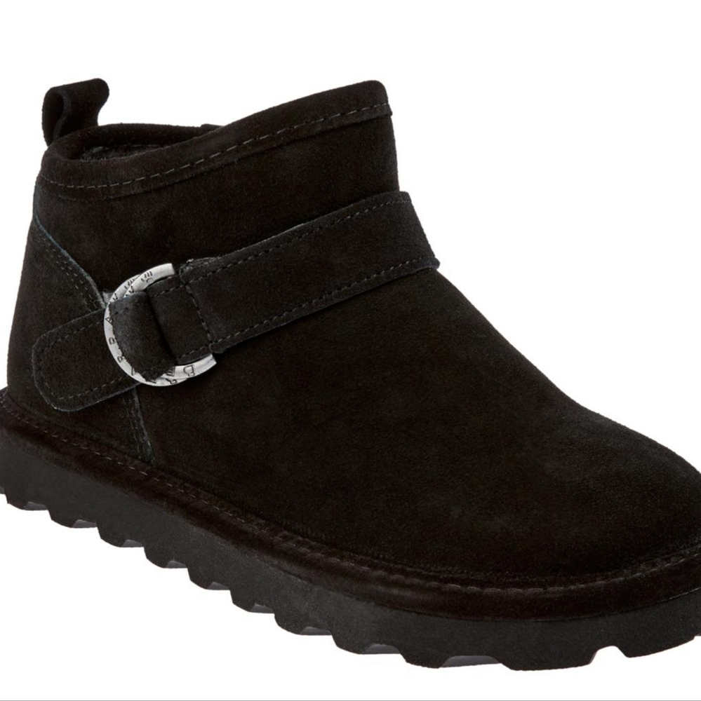 Nitb Bearpaw micro boot suede leather 'neverwet" sherpa lined